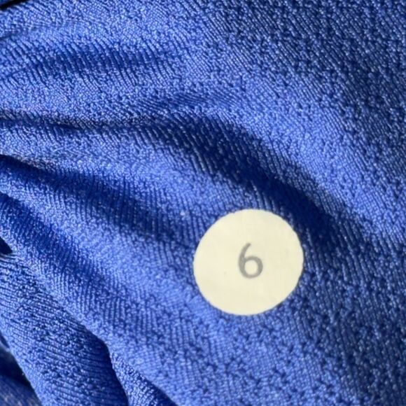 LULULEMON IN STRIDE JACKET - Blue Zip-Up Sz 6 - Picture 10 of 11